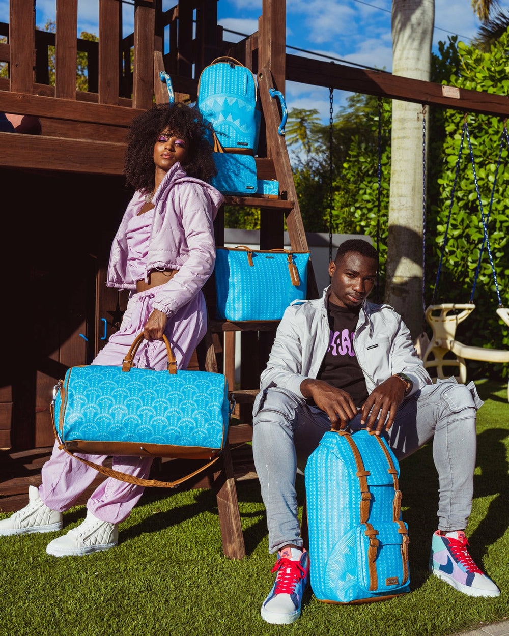 ILLUCHAINS TURQ WALLET | Sprayground Savings