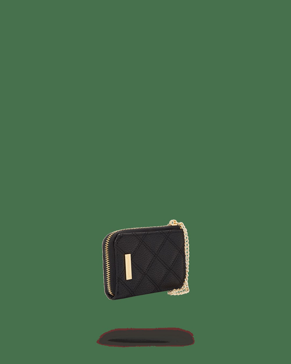 NOIR QUILT GOLD CHAIN SHARK WALLET | Sprayground Limited Offer