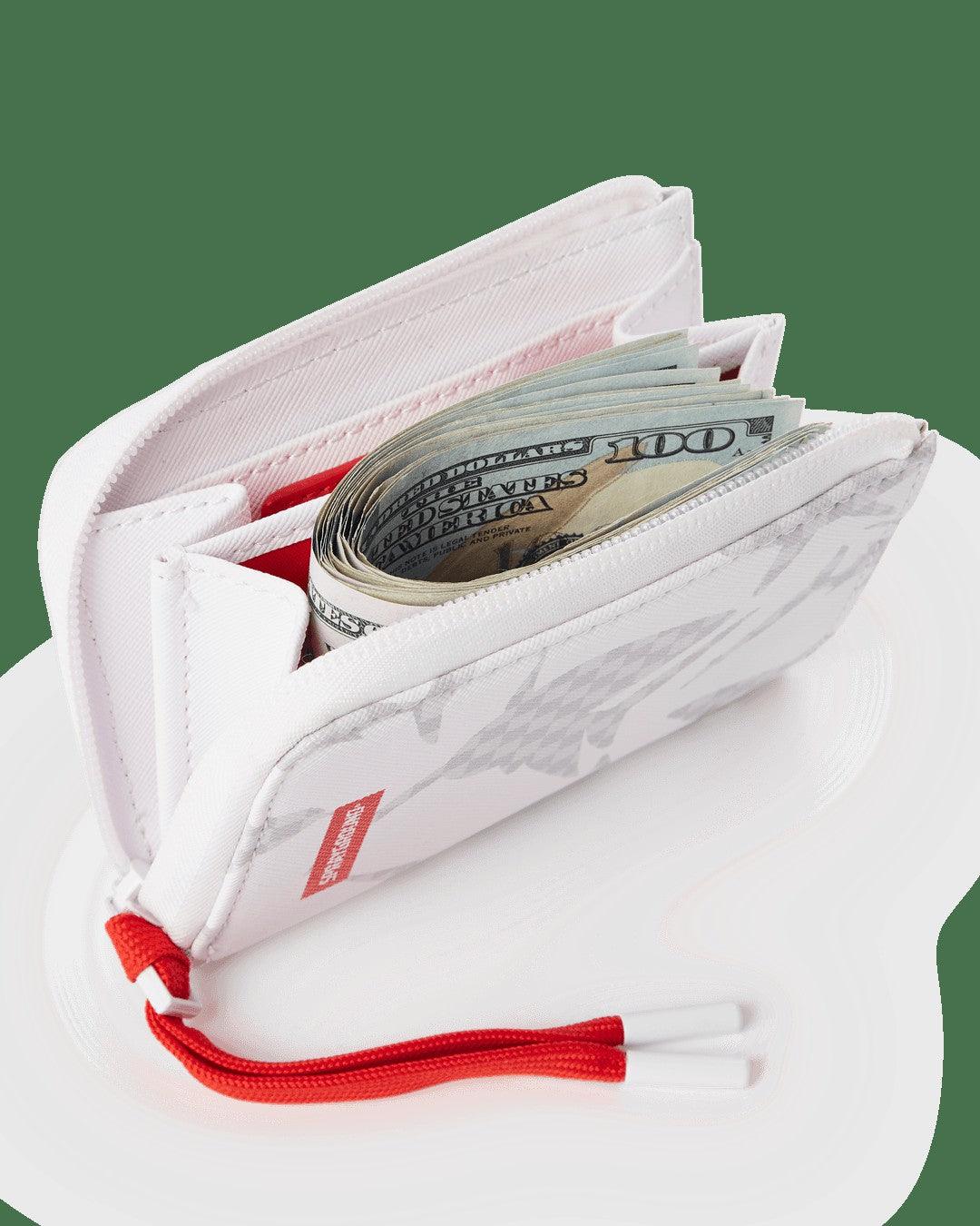 SHARK CHECK (WHITE) WALLET | Sprayground Outlets