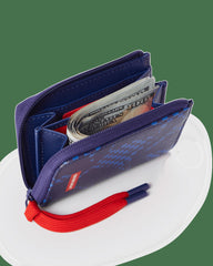 SHARK CHECK (BLUE) WALLET | Sprayground Discounted