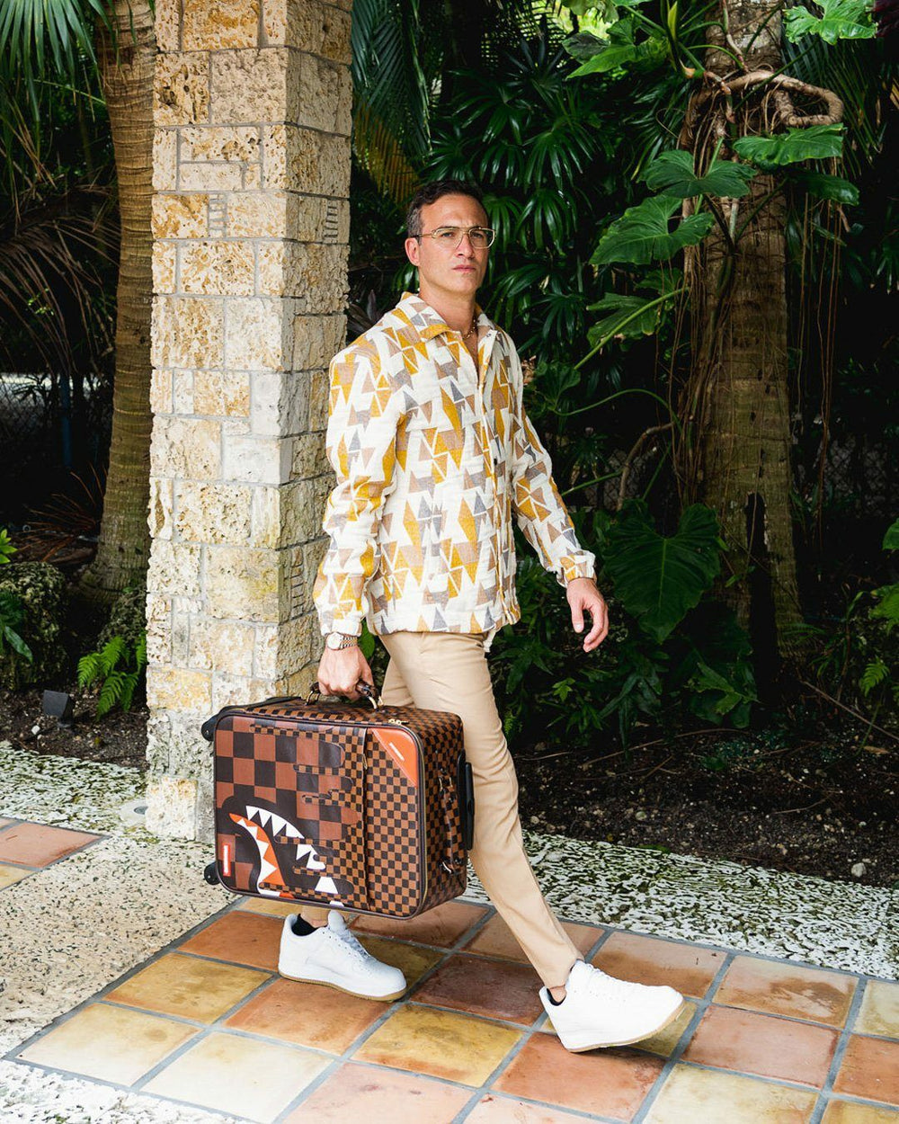 XTC SHARKS IN PARIS JETSETTER CARRY-ON LUGGAGE | Sprayground Special Offer