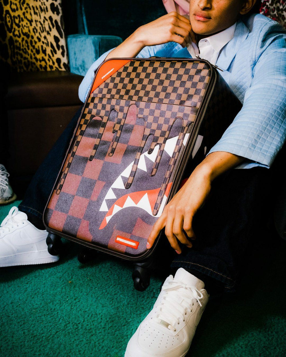 XTC SHARKS IN PARIS JETSETTER CARRY-ON LUGGAGE | Sprayground Special Offer
