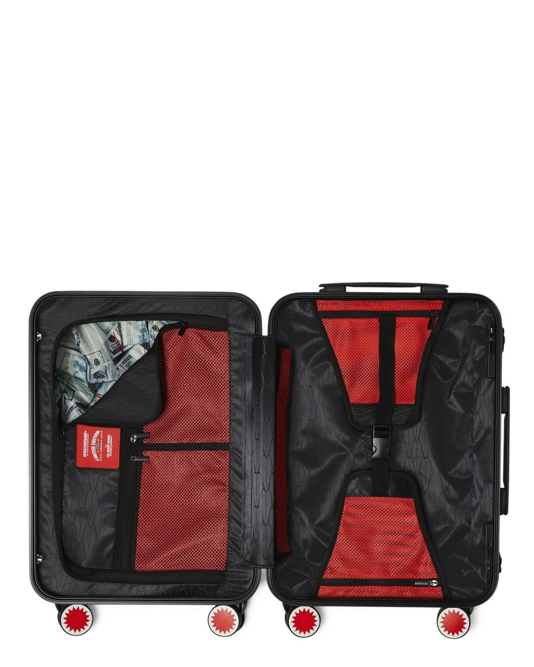 ROSE ALL DAY LA PALAIS SHARKNAUTICS HARDSHELL CARRY-ON LUGGAGE | Sprayground Outlets