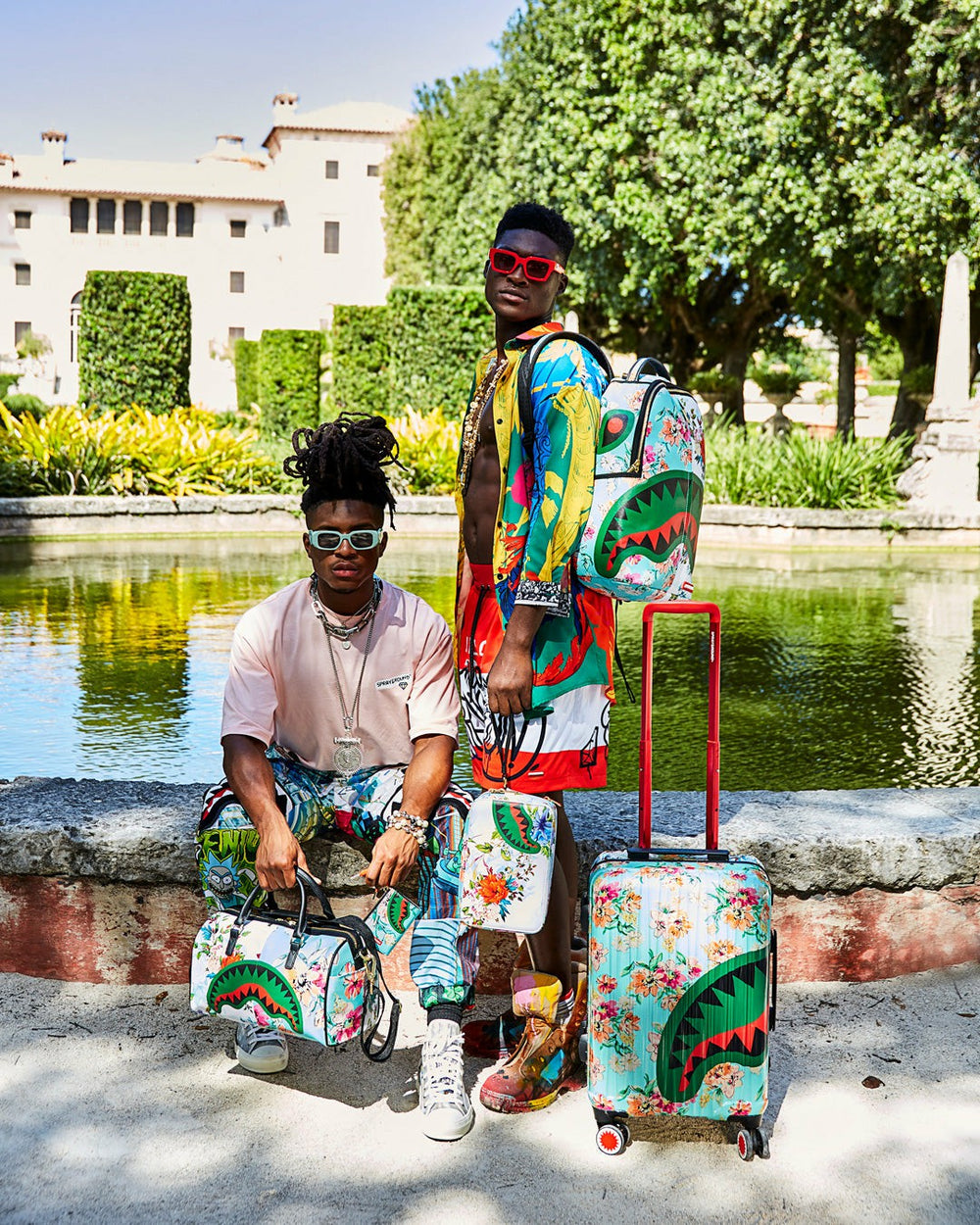 THE SANCTUARY SHARKNAUTICS HARDSHELL CARRY-ON LUGGAGE | Sprayground Value Deal