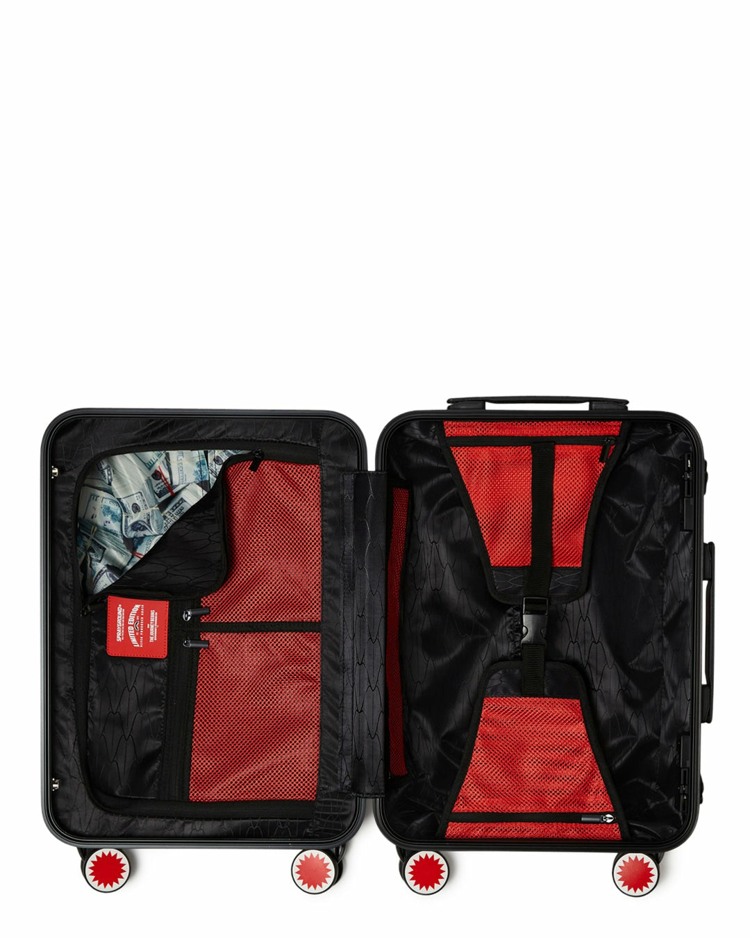 THE SANCTUARY SHARKNAUTICS HARDSHELL CARRY-ON LUGGAGE | Sprayground Value Deal