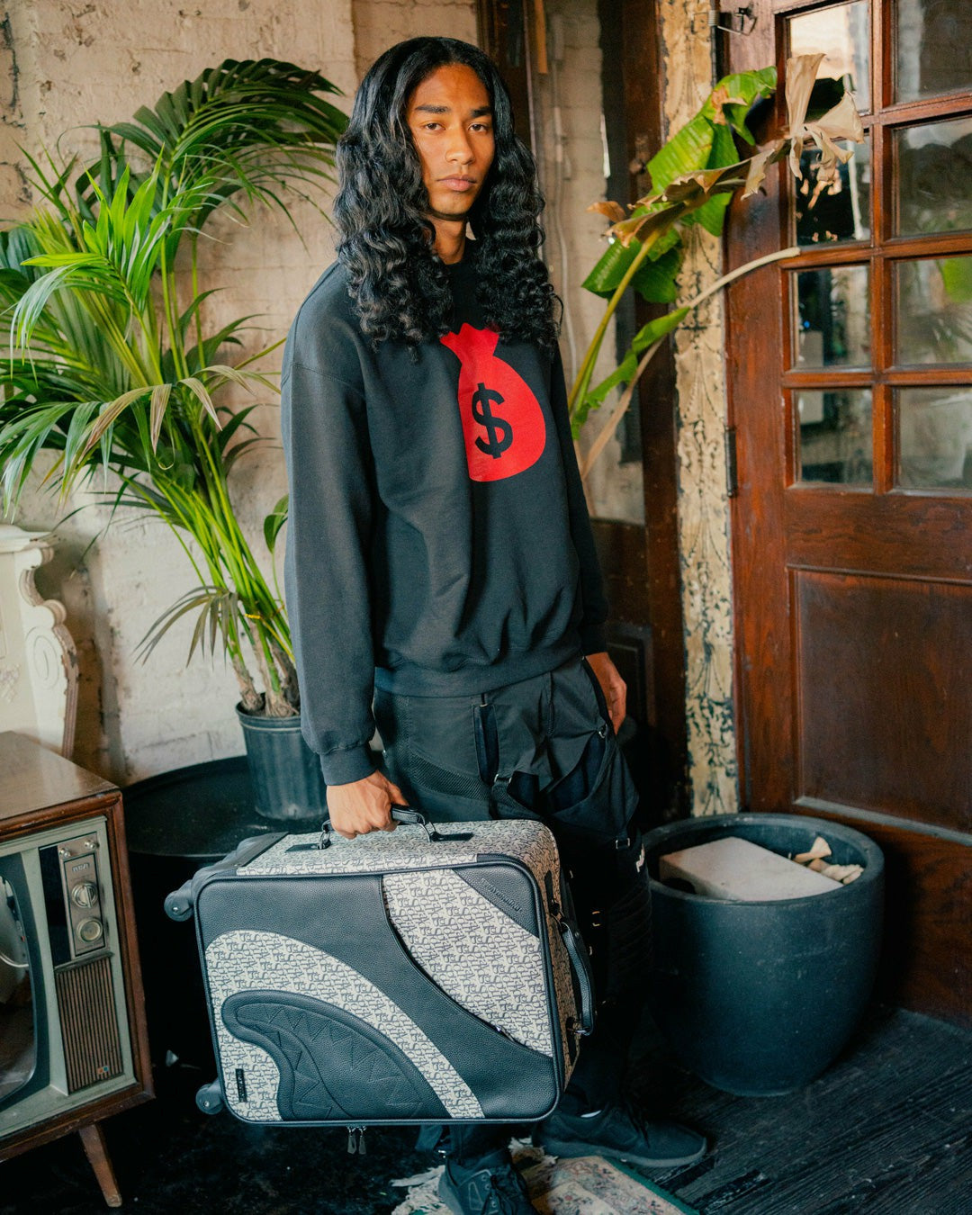 SG ALL DAY JETSETTER CARRY-ON LUGGAGE | Sprayground Hot Deal