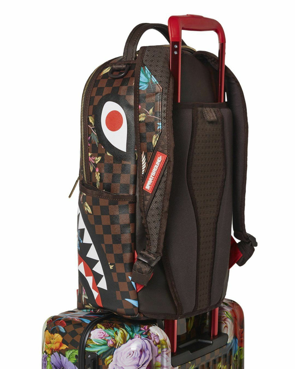 GARDEN OF SHARKS SHARKNAUTICS HARDSHELL CARRY-ON LUGGAGE | Sprayground On Sale