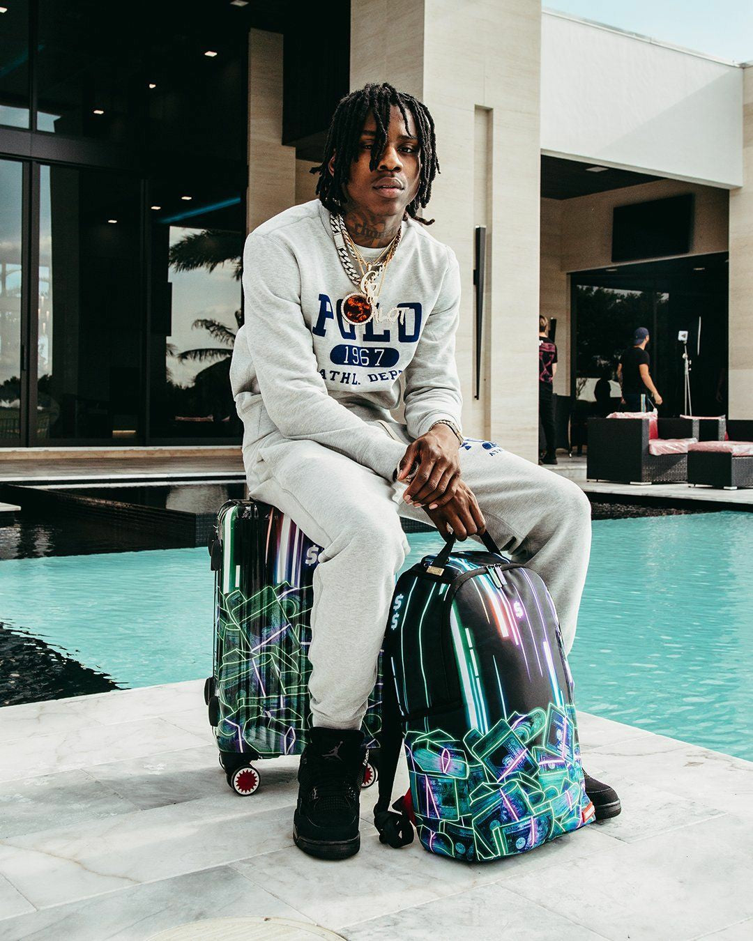 暗号通貨スタック (CRYPTO STACKS) LUGGAGE | Sprayground Sale