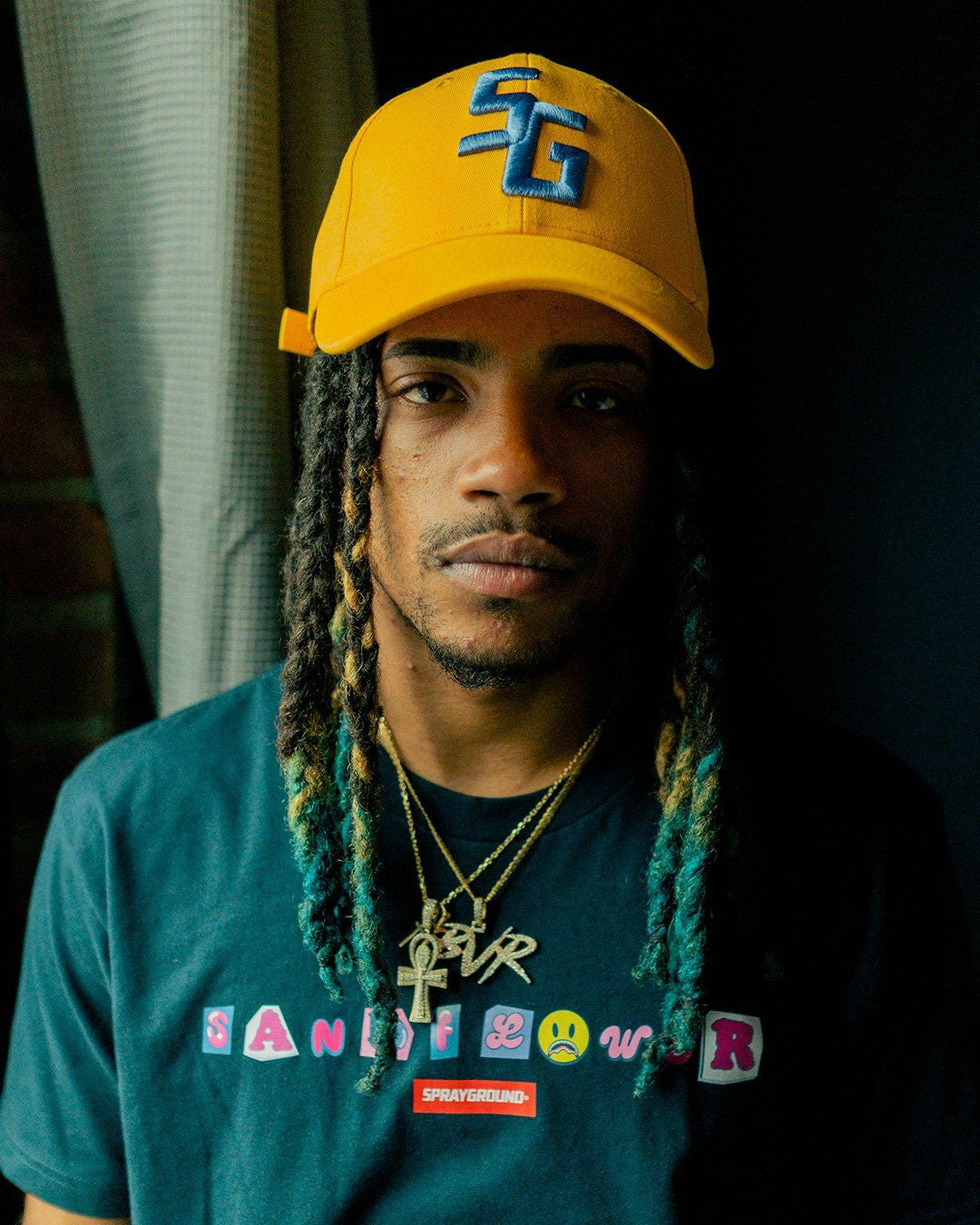 VIBE CHECK T-SHIRT (NAVY) | Sprayground Outlets