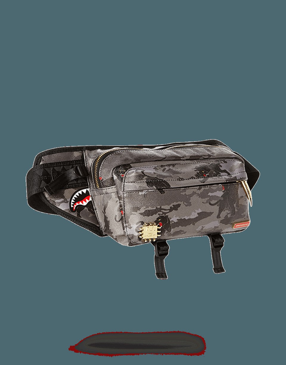 BLACK PANTHERA CAMO CROSSBODY | Sprayground Special Offer