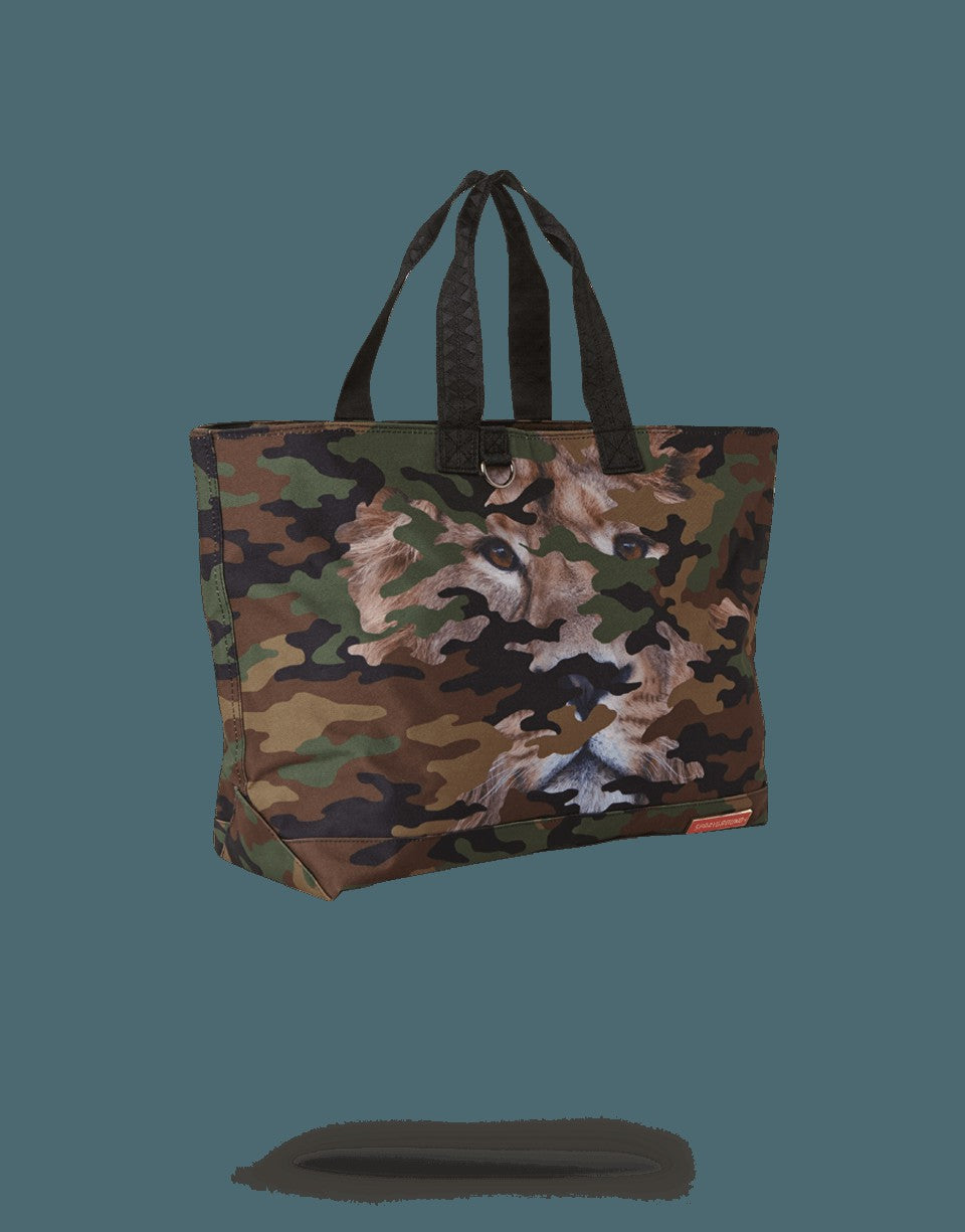 LION CAMO TOTE BAG | Sprayground Outlets