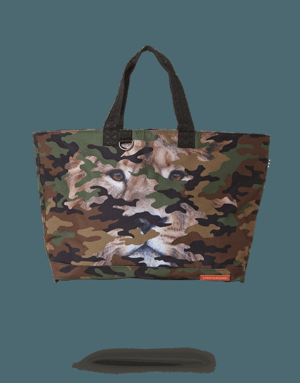 LION CAMO TOTE BAG | Sprayground Outlets