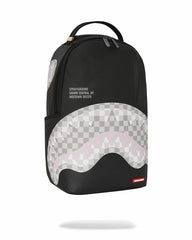 SHARK CENTRAL CREAM BLACK CHECK BACKPACK | Sprayground Special Offer