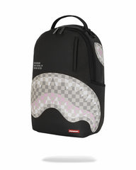 SHARK CENTRAL CREAM BLACK CHECK BACKPACK | Sprayground Special Offer