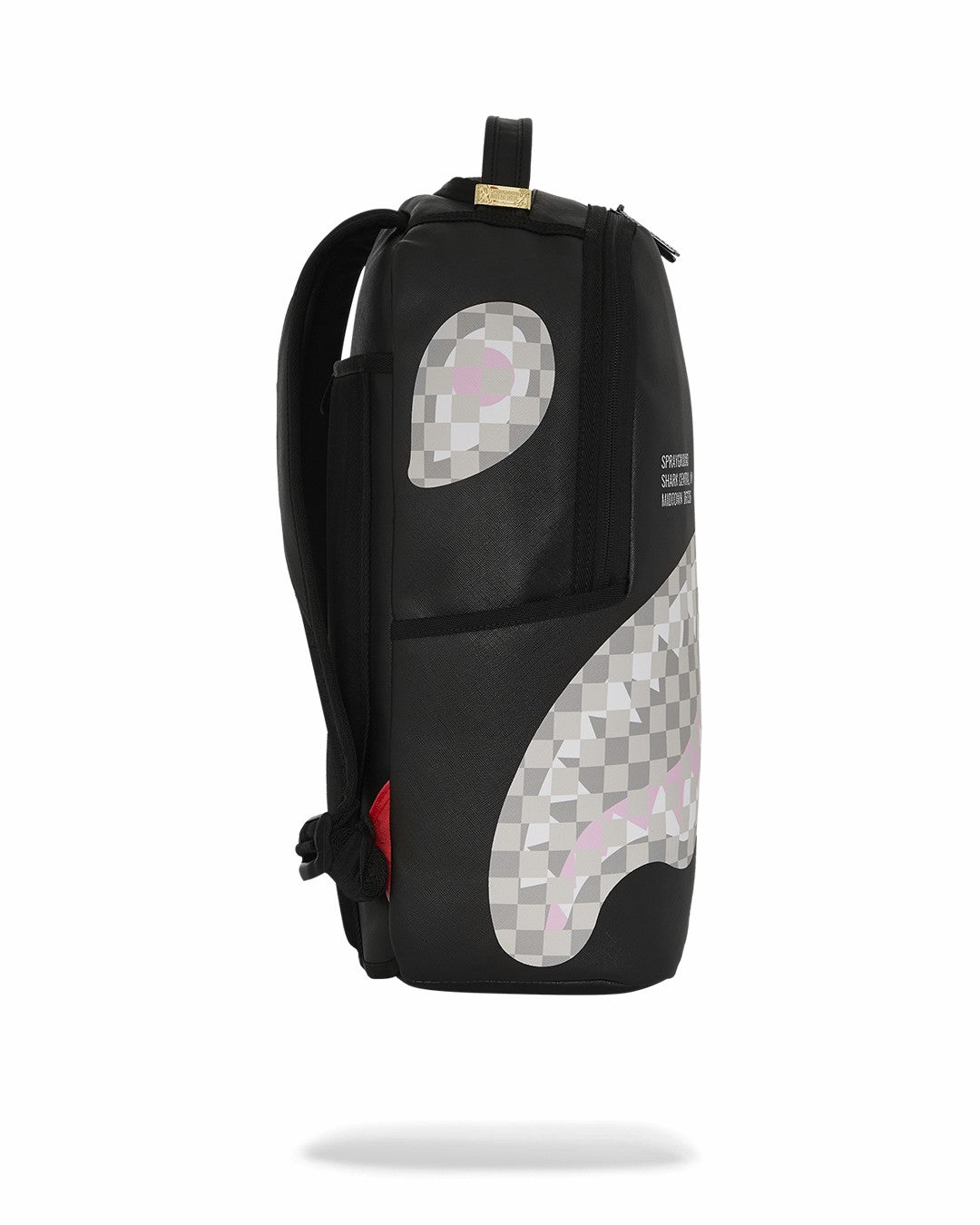 SHARK CENTRAL CREAM BLACK CHECK BACKPACK | Sprayground Special Offer