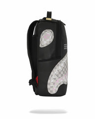 SHARK CENTRAL CREAM BLACK CHECK BACKPACK | Sprayground Special Offer