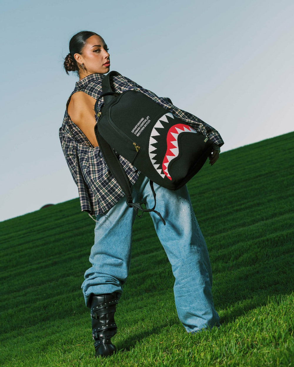 SHARK CENTRAL AEROFLEX BACKPACK | Sprayground Hot Deal