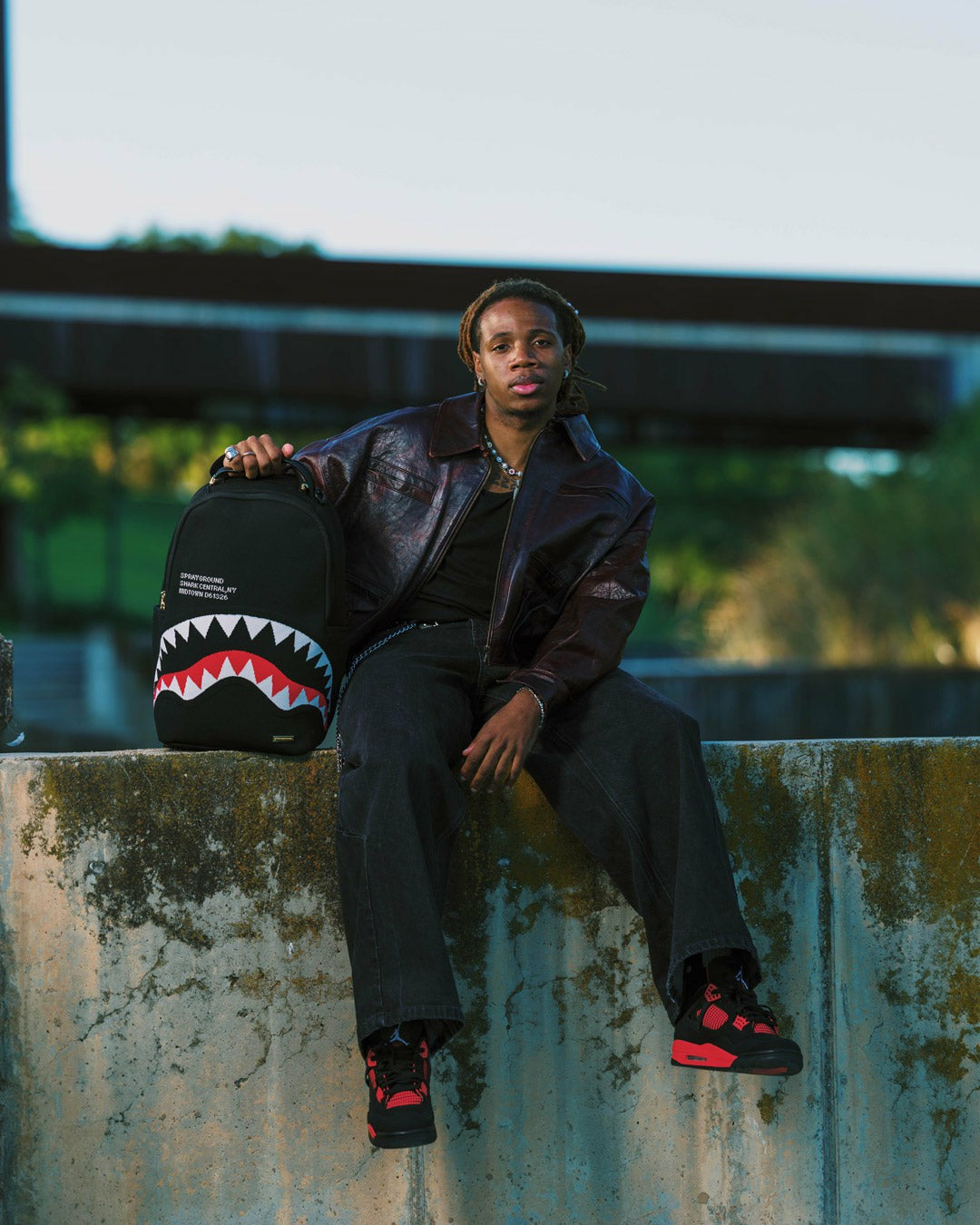 SHARK CENTRAL AEROFLEX BACKPACK | Sprayground Hot Deal