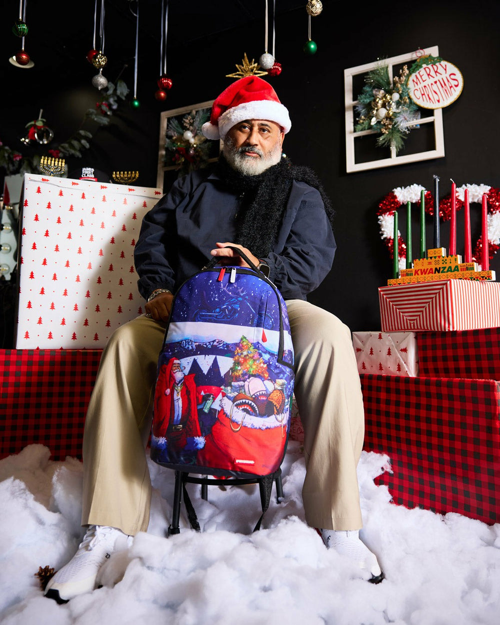 SANTA BIG BAG STACKS BACKPACK | Sprayground Limited Offer