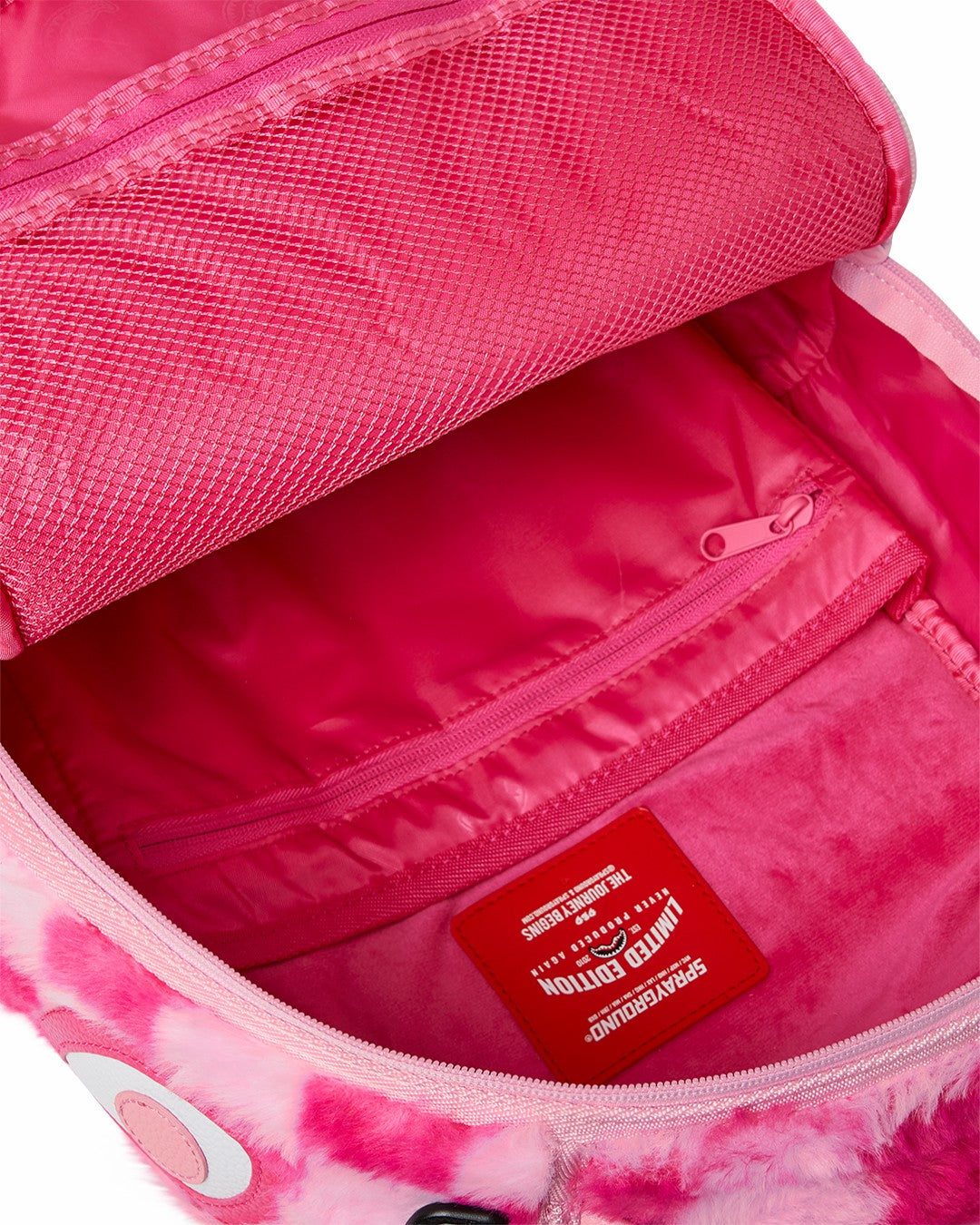 FURZILLA SHARK (PINK CHECK) BACKPACK | Sprayground Special Offer