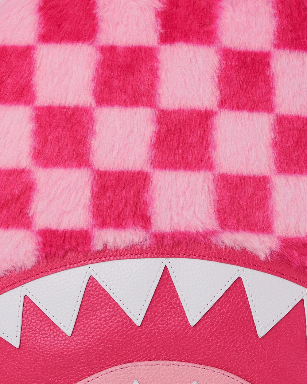 FURZILLA SHARK (PINK CHECK) BACKPACK | Sprayground Special Offer