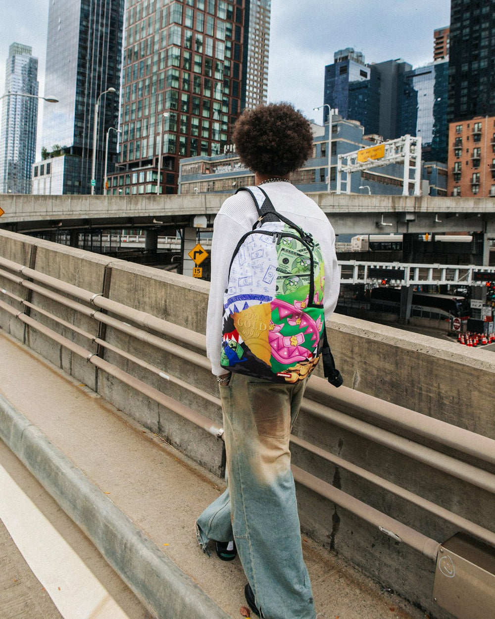 MEAN MONEY COLLAGE BACKPACK | Sprayground Outlets