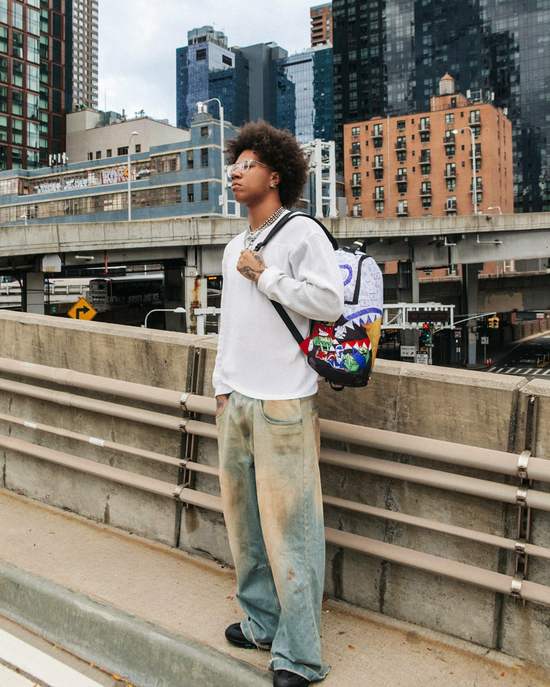 MEAN MONEY COLLAGE BACKPACK | Sprayground Outlets