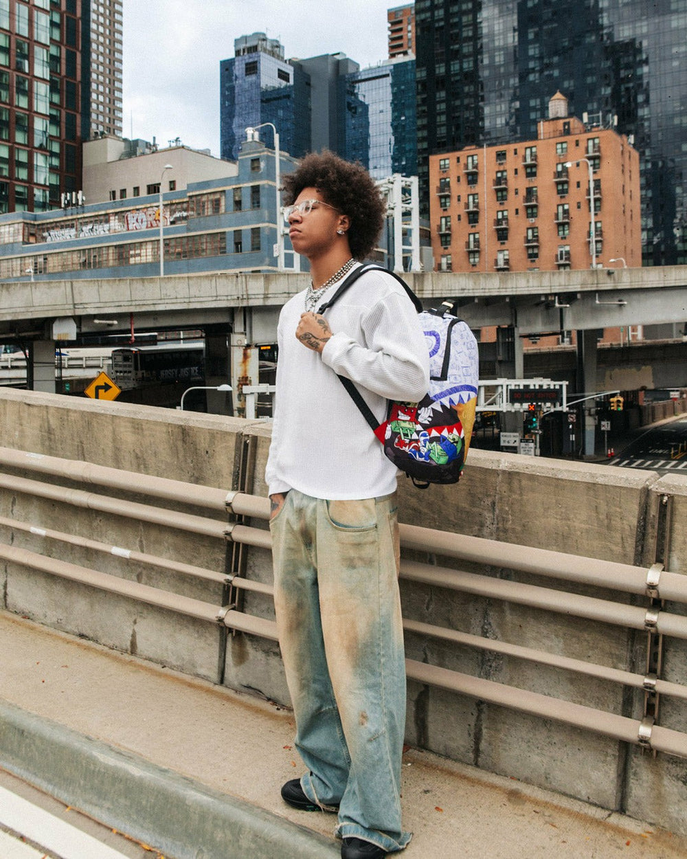 MEAN MONEY COLLAGE BACKPACK | Sprayground Outlets