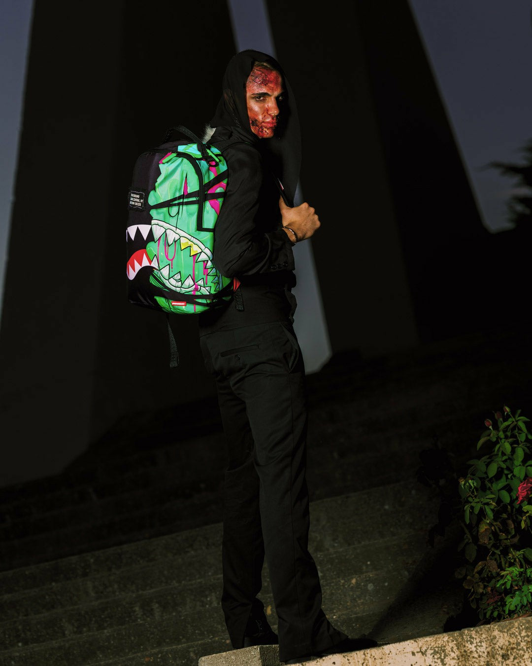 ZOMBIE OOZE SHARK CENTRAL BACKPACK | Sprayground Bargain