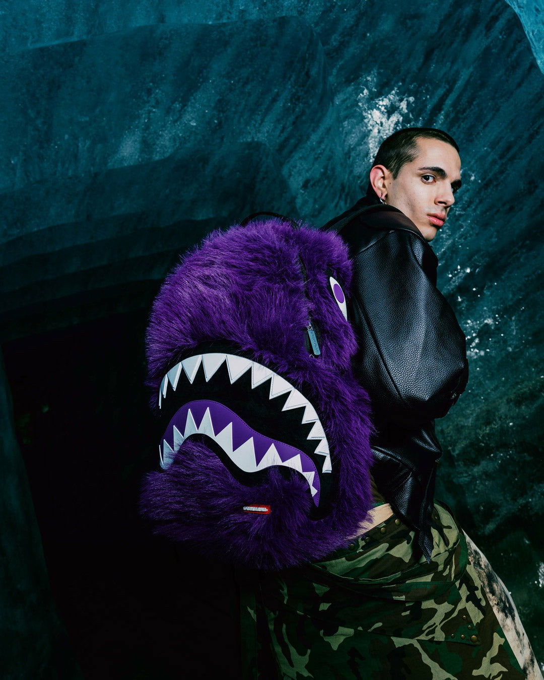 FURZILLA SHARK (PURP) BACKPACK | Sprayground Savings
