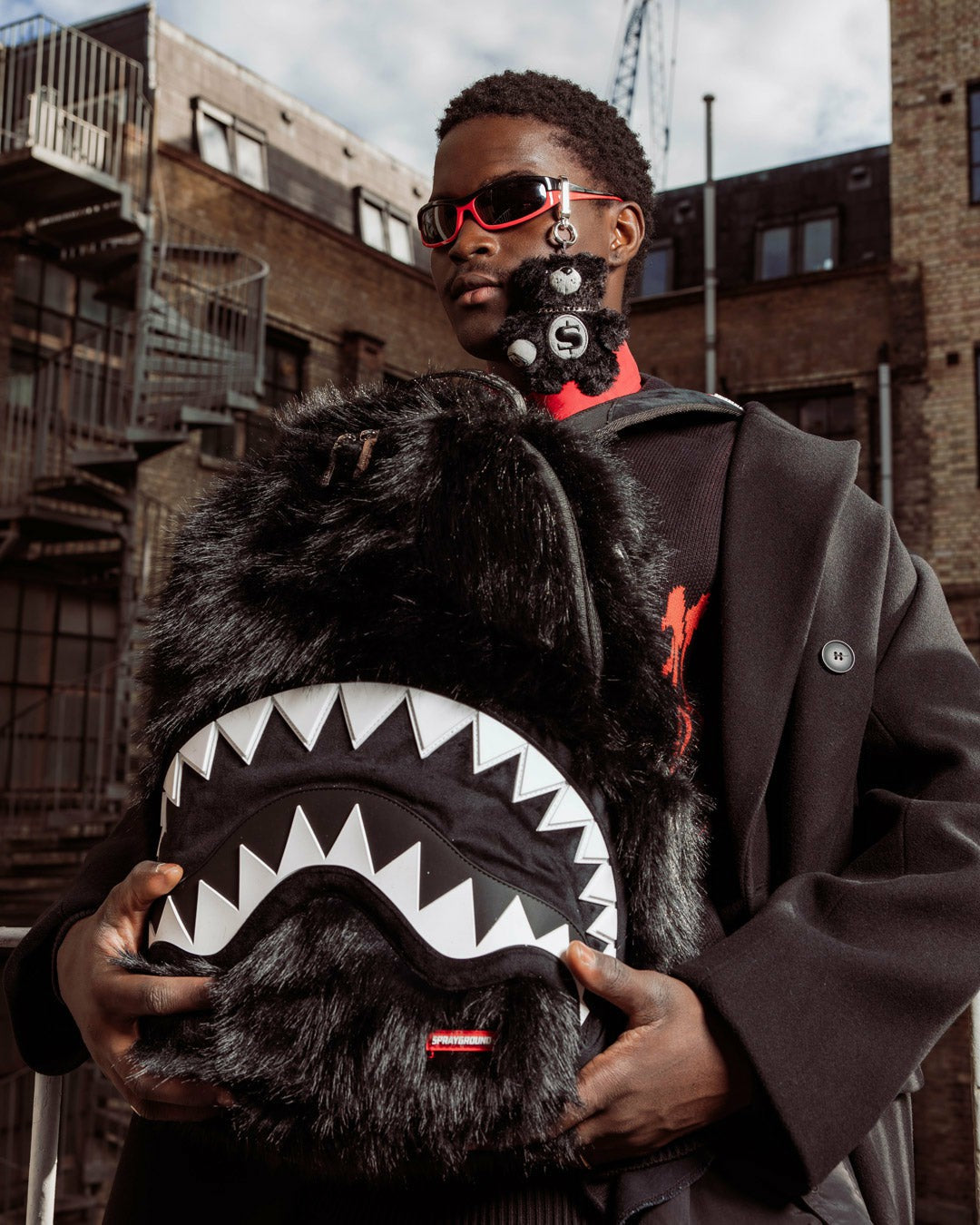 FURZILLA SHARK (NIGHT) BACKPACK | Sprayground Discounted