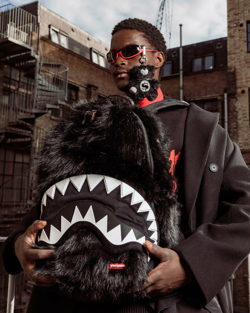 FURZILLA SHARK (NIGHT) BACKPACK | Sprayground Discounted