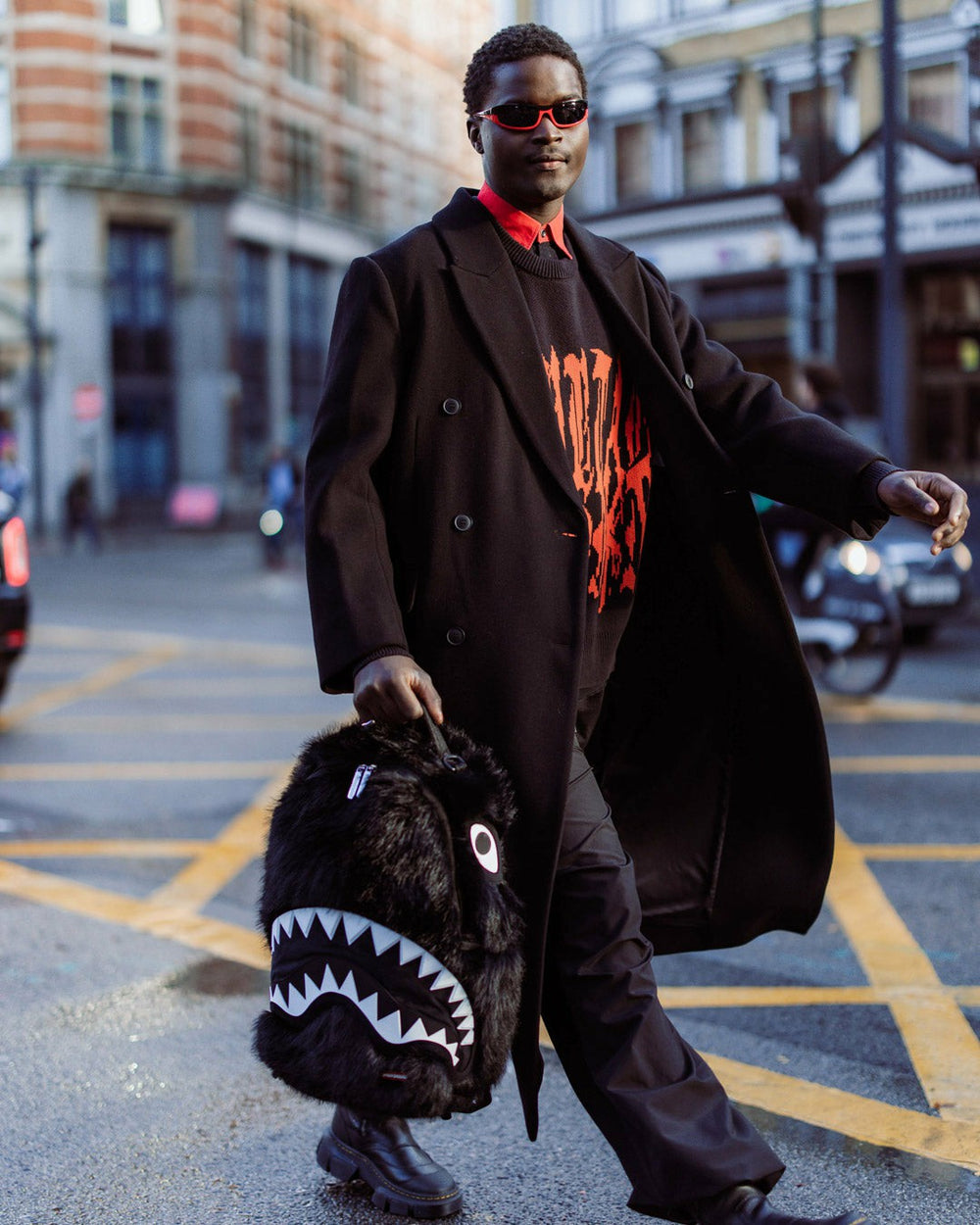 FURZILLA SHARK (NIGHT) BACKPACK | Sprayground Discounted