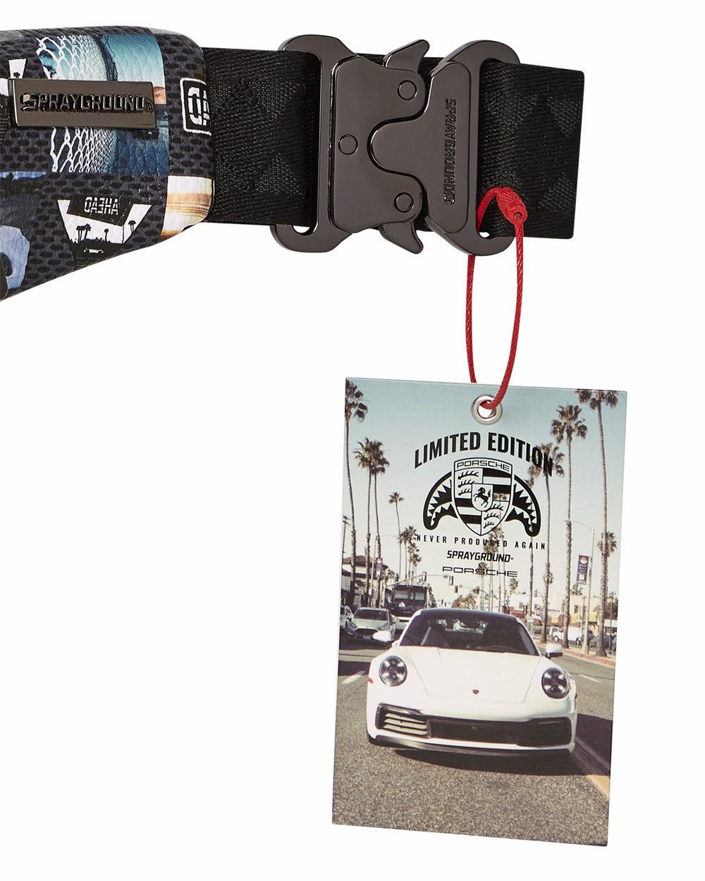 PORSCHE AHEAD COLLAB SAVVY CROSSBODY - LIMITED EDITION | Sprayground Hot Deal