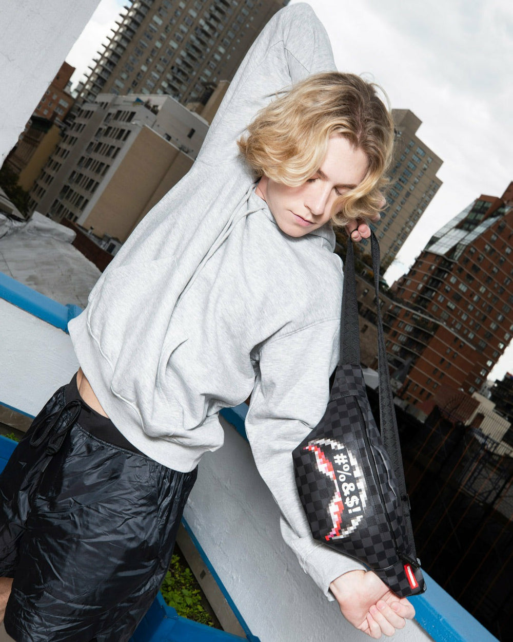 WHAT THE BEEP' SHARK SAVVY CROSSBODY
 | Sprayground Bargain