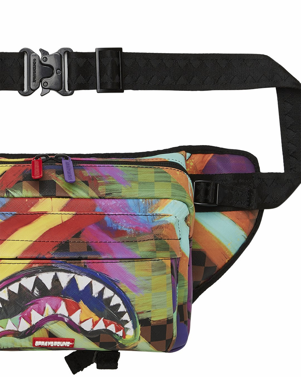 SHARKS IN PARIS CITY STREAKS CARGO CROSSBODY | Sprayground Outlets