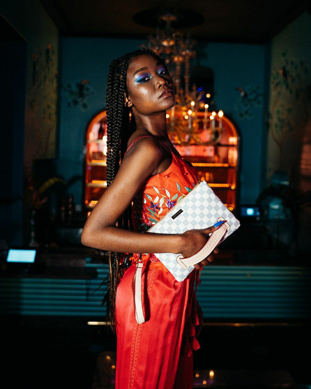 ROSE ALL DAY LA PALAIS CROSSOVER CLUTCH | Sprayground Special Offer