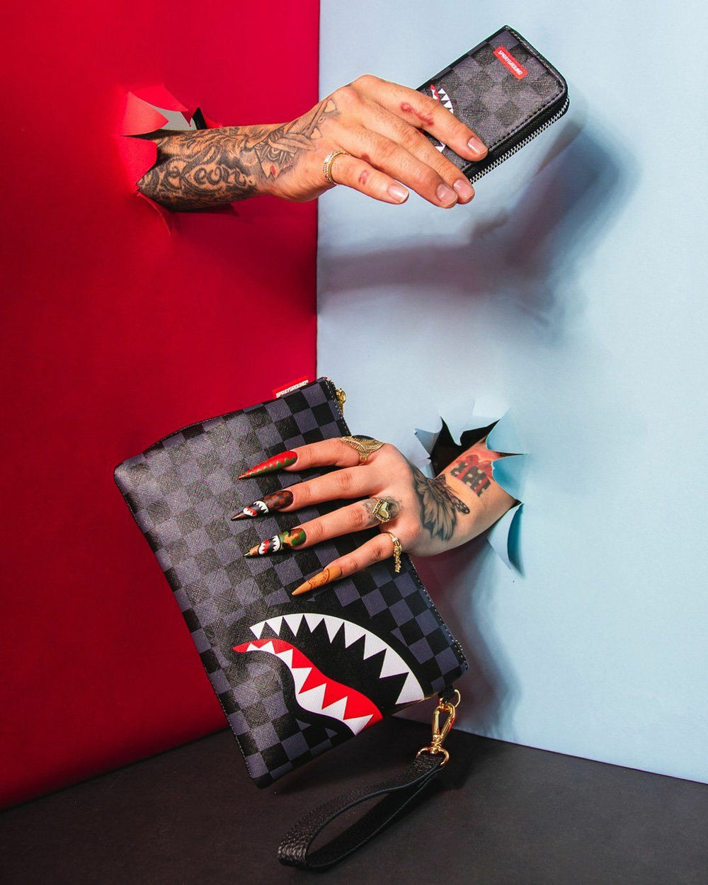 ITALIA DIVISO CROSSOVER CLUTCH | Sprayground Special Offer