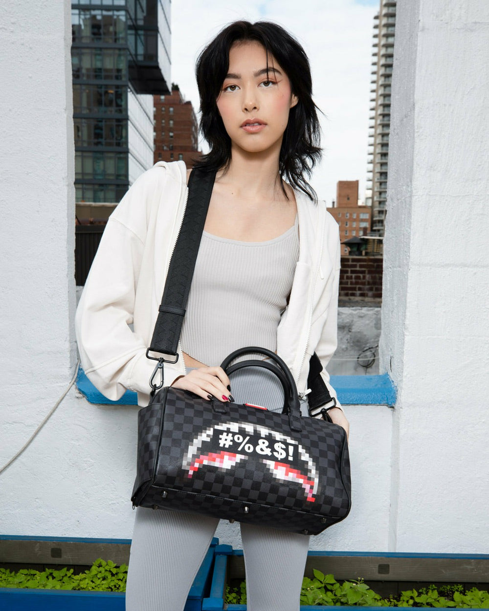 WHAT THE BEEP' SHARK MINI DUFFLE
 | Sprayground Outlets