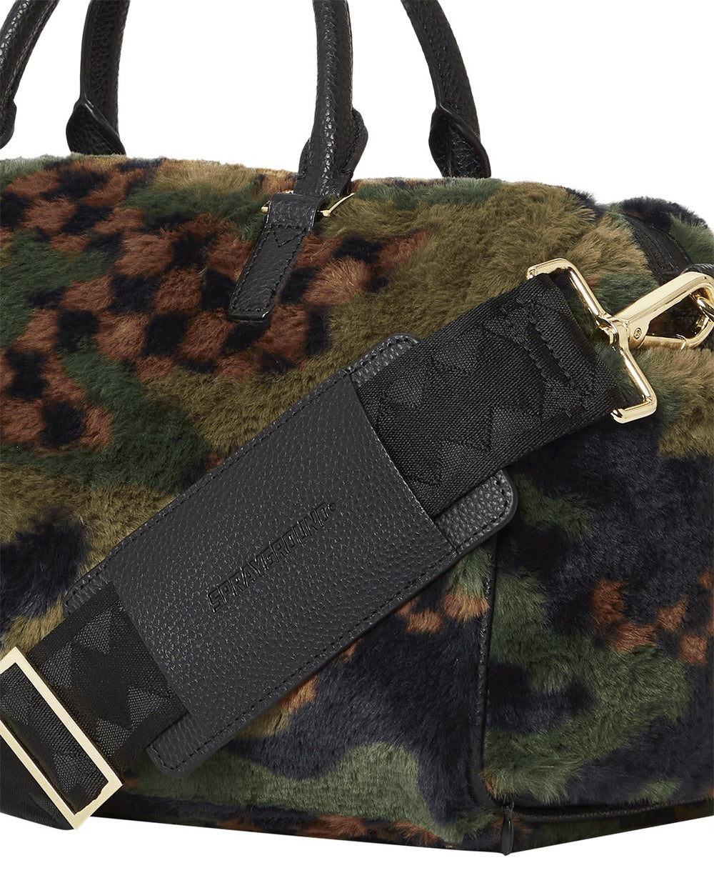 BIG SKY FUR SHARK MINI DUFFLE | Sprayground Hot Deal