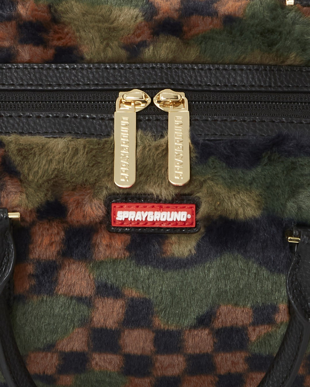 BIG SKY FUR SHARK MINI DUFFLE | Sprayground Hot Deal