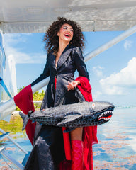 SHARKFINITY STEALTH PILOT SHARK SHAPE DUFFLE | Sprayground Special Offer