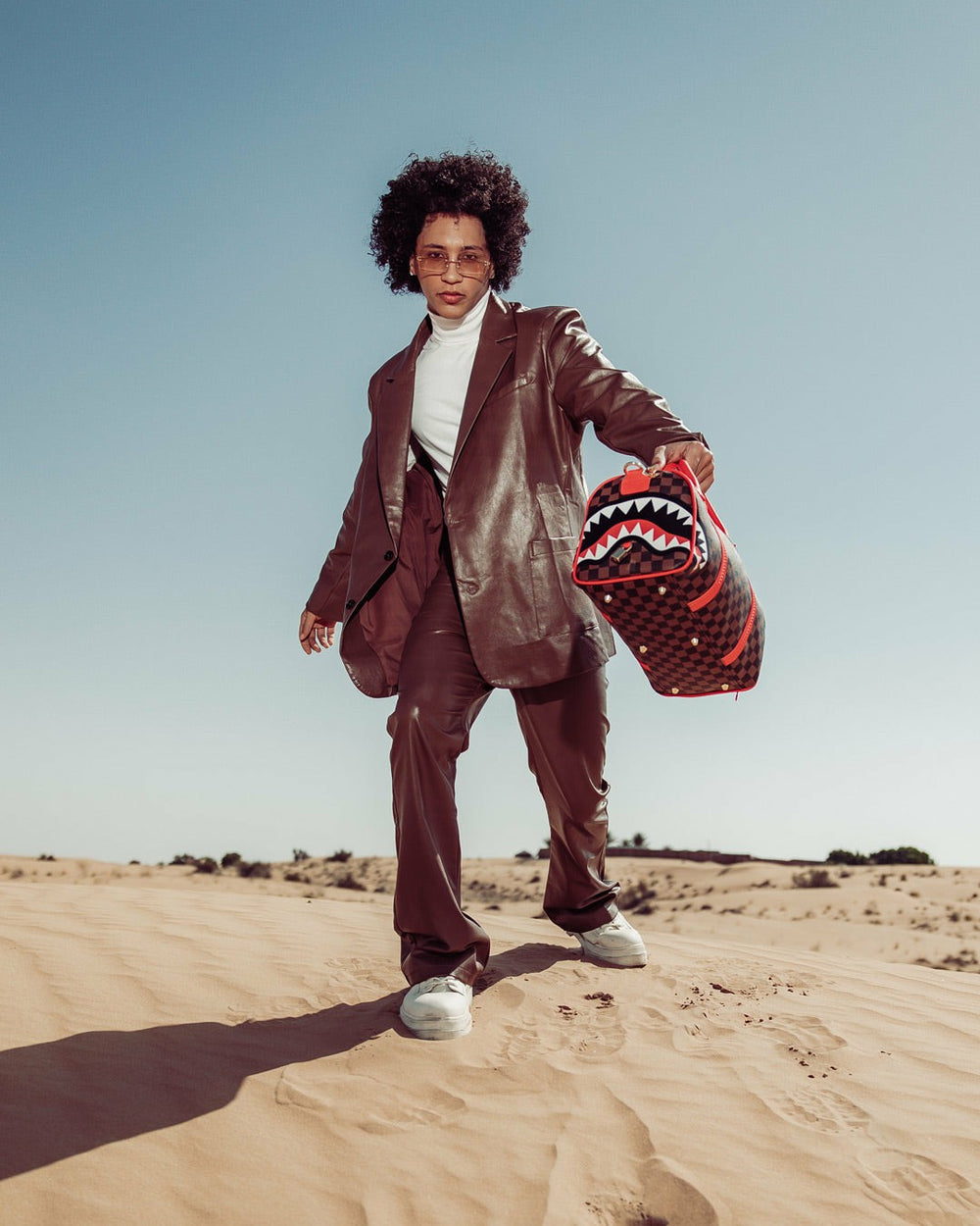 ALL OR NOTHING SHARKS IN PARIS MINI DUFFLE | Sprayground Sale