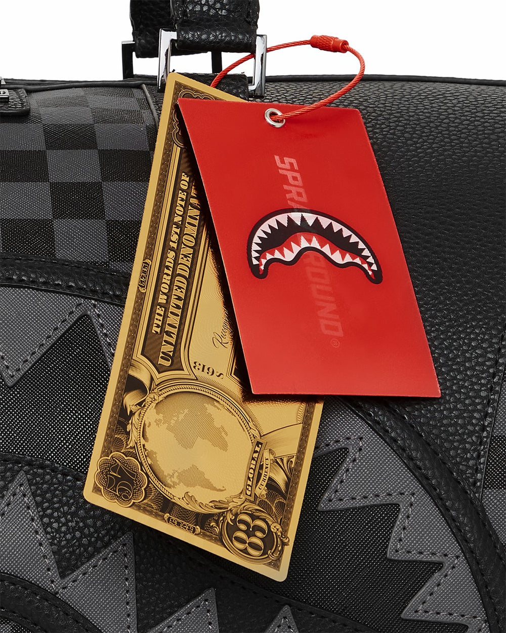 RACEWAY SHADOW PHANTOM LARGE DUFFLE | Sprayground Hot Deal