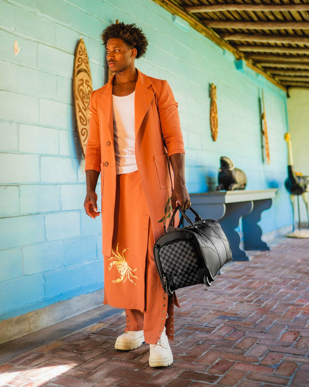 RACEWAY SHADOW PHANTOM DUFFLE WHEELY | Sprayground Limited Offer