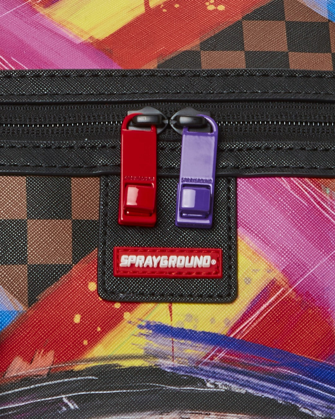 SHARKS IN PARIS CITY STREAKS DUFFLE | Sprayground On Sale