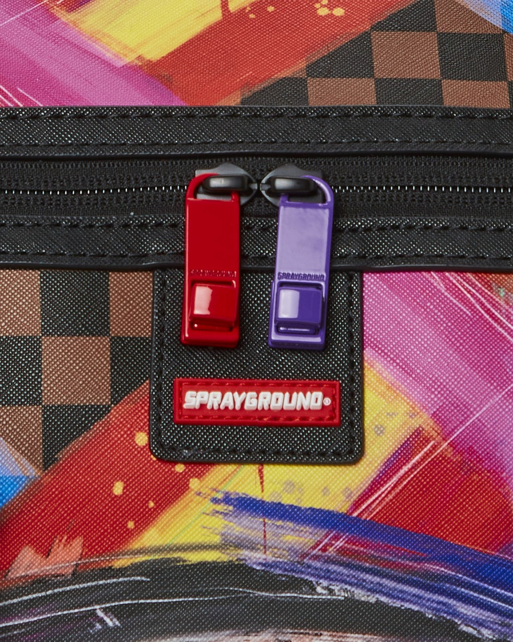 SHARKS IN PARIS CITY STREAKS DUFFLE | Sprayground On Sale