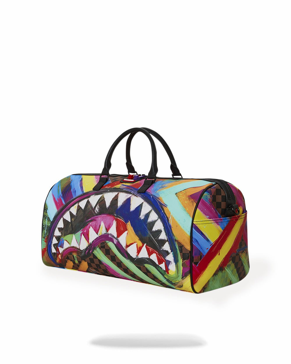 SHARKS IN PARIS CITY STREAKS DUFFLE | Sprayground On Sale