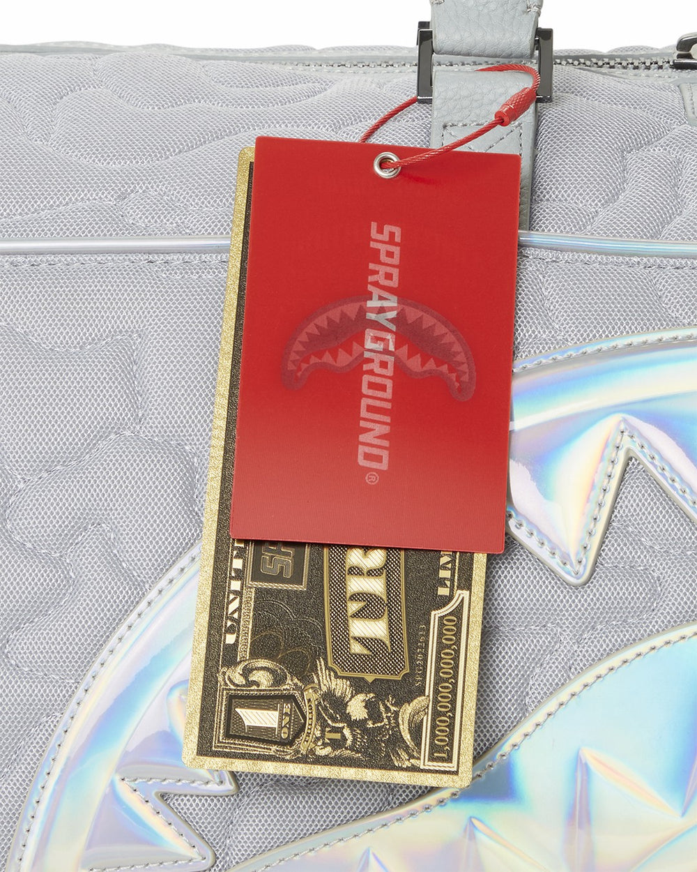 MIRASHAKU IRIDESCENT QUILT DUFFLE | Sprayground Special Offer