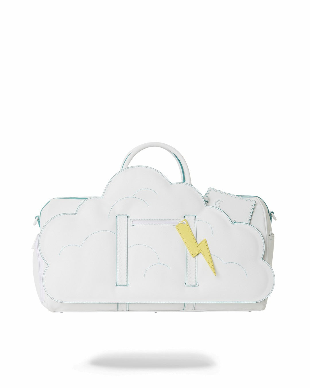 CLOUDY WITH A CHANCE OF SHARK DUFFLE | Sprayground Bargain